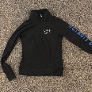 Detroit lions pink pullover